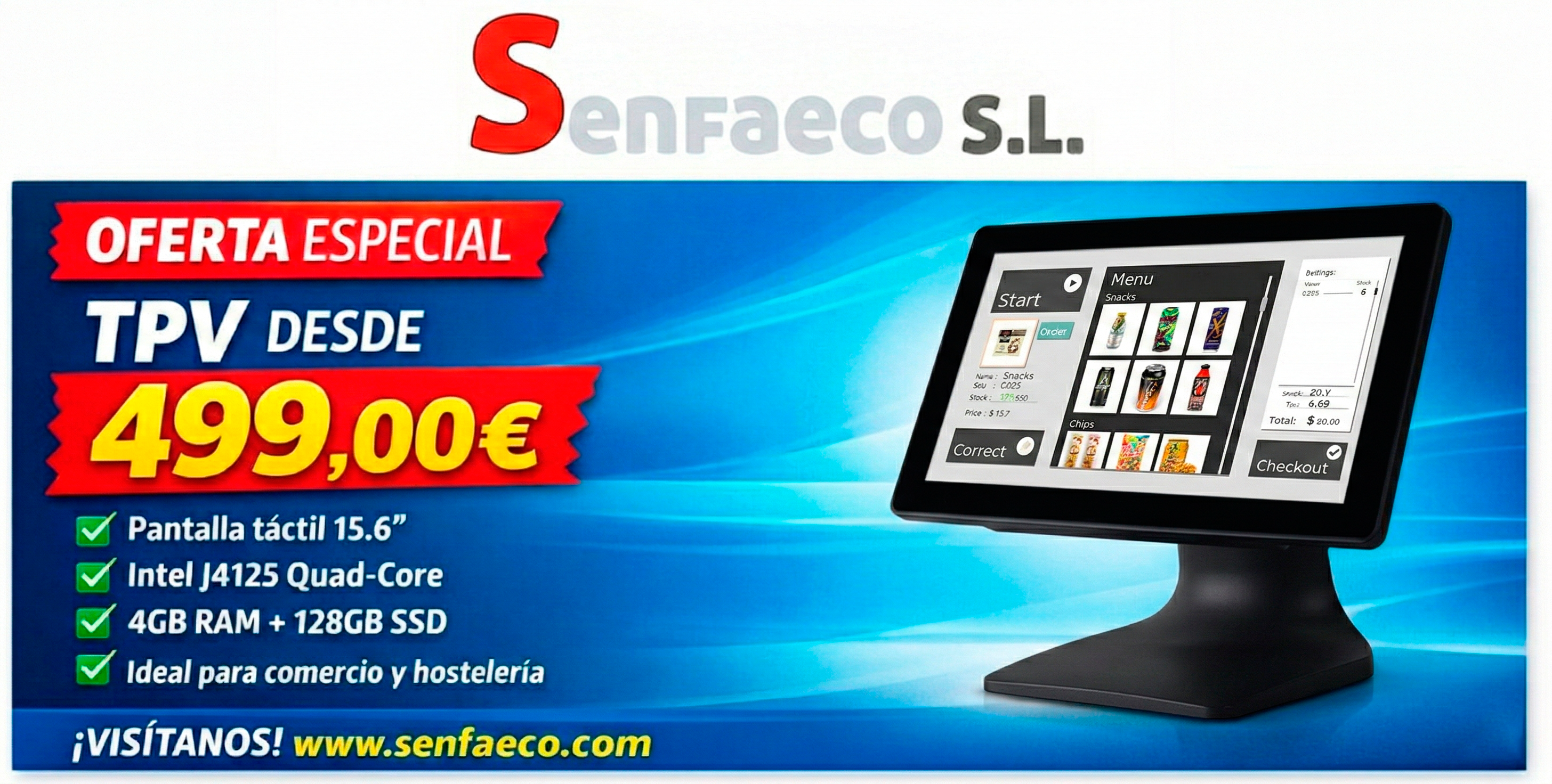 TPV Compacto Veripos J4125