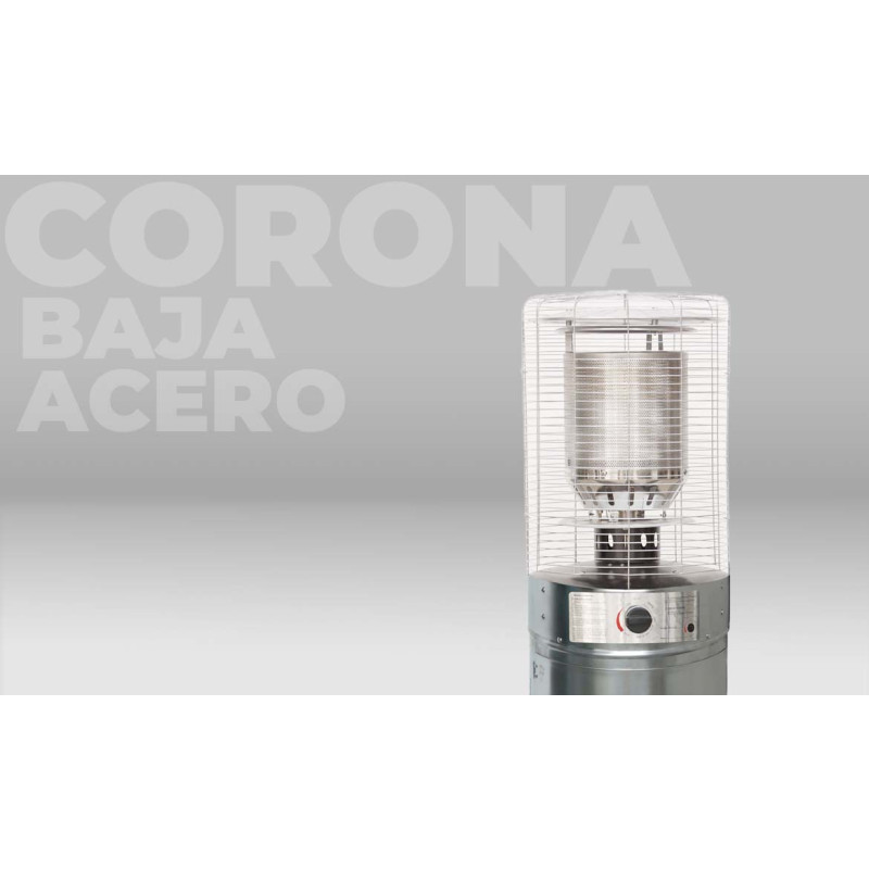ESTUFA FAROLA-CORONA BAJA INOX, Estufas gas - SENFAECO hostelería y comercio