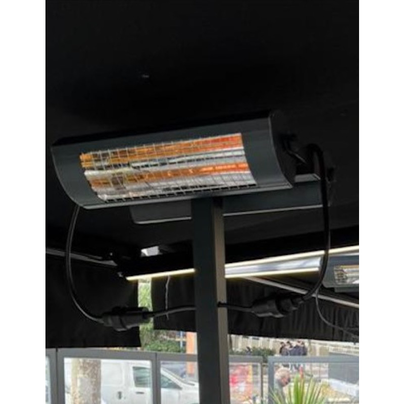 SENFAECO CALEFACTOR INFRARROJOS SOPORTE DE MASTIL PARA SUELO ECO 1400W/2000W Y S1 - imagen 3